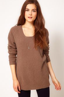 American Vintage Wool Round Neck Jumper in Oversized Fit - Lyst