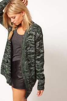 ASOS Collection Asos Boyfriend Cardigan in Twist Yarn - Lyst