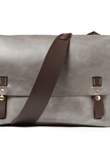 Bill Amberg Leather Messenger Bag - Lyst