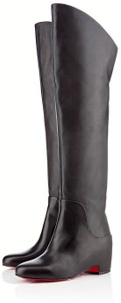 Christian Louboutin Beatriche Flat in Black - Lyst