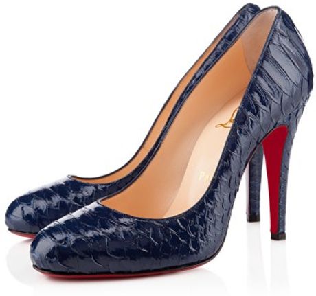 Christian Louboutin Ron Ron in Blue (navy) - Lyst