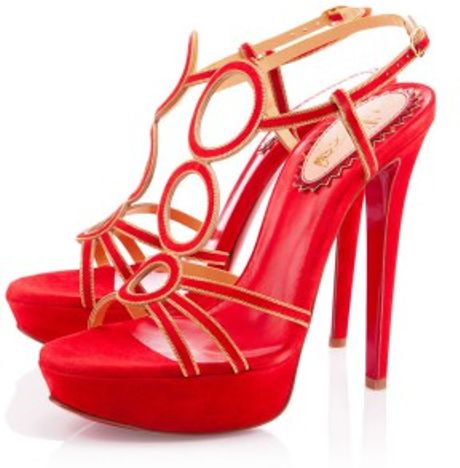 Christian Louboutin Troisronds in Red - Lyst