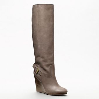 coach wedge boots