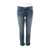 Current/elliott The Rolled Skinny Jeans in Washed Denim in Blue (black) - Lyst