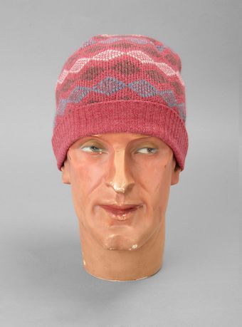 Garbstore Diamond Design Wool Hat - Lyst
