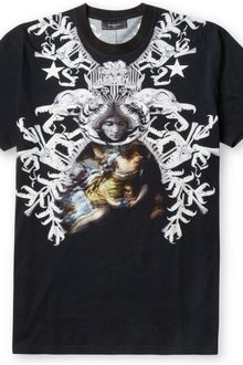Givenchy Oversized Boneprint Cottonjersey Tshirt - Lyst