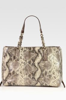 Kate Spade Cobble Hill Andee Snake Embossed Leather Tote - Lyst
