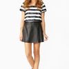 Nasty Gal Sequin Stripe Crop Top in Blue (midnight) - Lyst