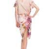 Preen  Penny Envelope Skirt in White (peony print) - Lyst