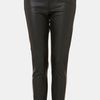 Topshop Howard Croc Embossed Faux Leather Pants in Black - Lyst