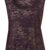 Topshop Burnout Low Armhole Vest in Purple (burgundy) - Lyst