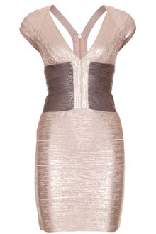 Hervé Léger Hervé Léger Melena Bandage Dress - Lyst