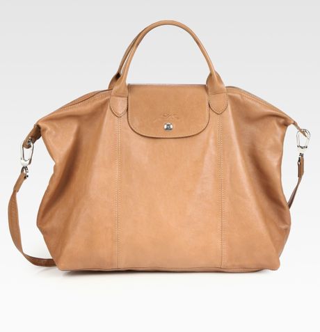 longchamp camel bag