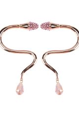 Luxury Fashion Long Back Earrings