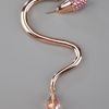 Luxury Fashion Long Back Earrings in Gold - Lyst