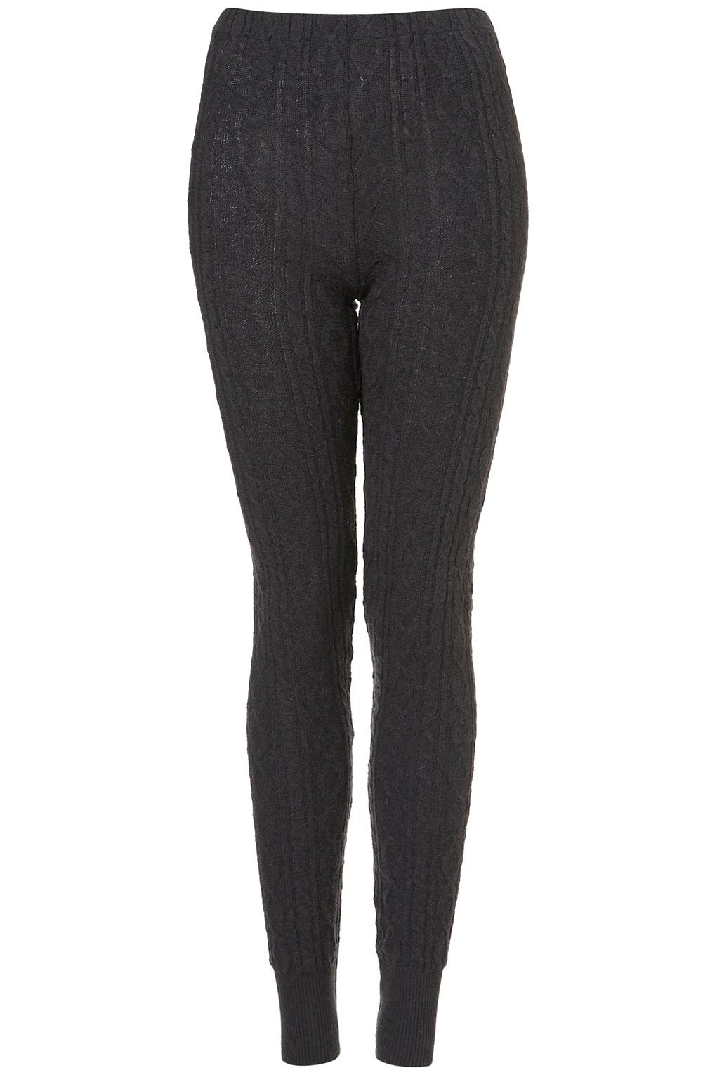 Cable Knit Leggings in Gray (charcoal) Lyst