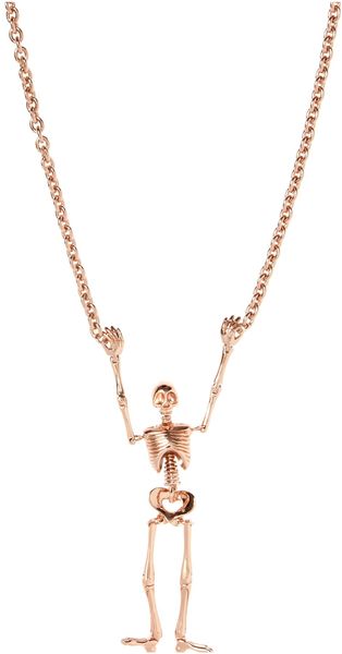 Vivienne Westwood Large Skeleton Necklace - Lyst