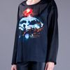 Balenciaga Printed Tshirt in Black - Lyst