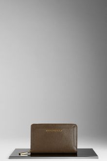 Burberry Patent London Leather Organiser Wallet - Lyst