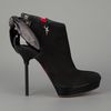 Cesare Paciotti Cut Out Bow Stiletto Pump in Black - Lyst