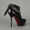 Cesare Paciotti Cut Out Bow Stiletto Pump in Black - Lyst