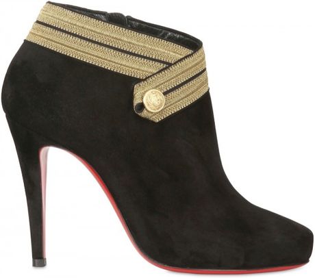 louboutin military boots