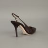 Dolce & Gabbana Sling Back Pump in Brown - Lyst
