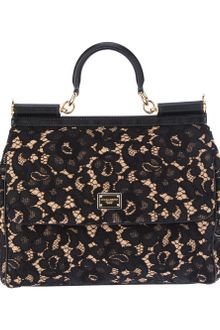 Dolce & Gabbana Floral Pattern Tote - Lyst