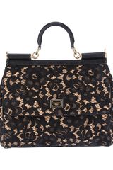 Dolce & Gabbana Floral Pattern Tote