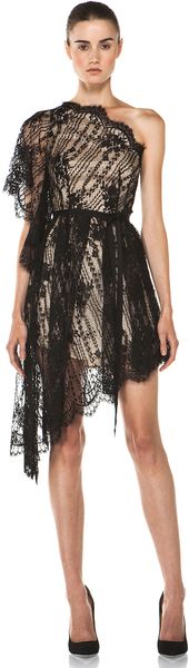 Lover Serenity Lace Dress in Black - Lyst