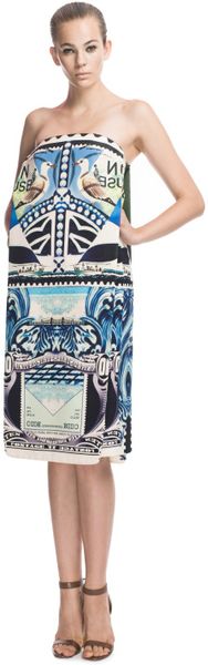 Mary Katrantzou Starsailor Dress in Blue (blue multi) - Lyst
