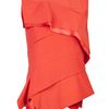 Narciso Rodriguez Ruffle Blouse in Orange - Lyst