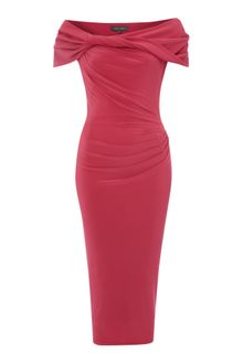 Pied A Terre Slinky Knot Jersey Dress - Lyst