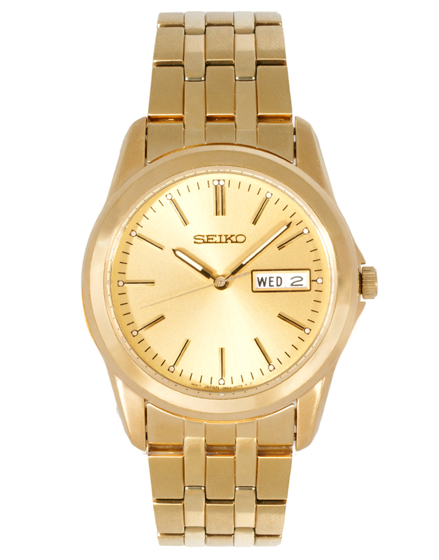 gold cuff watch