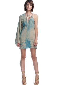 Versace Tiedye Cocktail Dress - Lyst