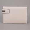 Victoria Beckham Contrast Clutch in Black - Lyst