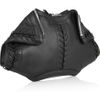 Alexander Mcqueen De Manta Leather Clutch in Black - Lyst