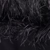 Alexander Mcqueen Feather trimmed Top in Black - Lyst