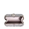 Alexander Mcqueen Studded Union Jack Clutch in Gray (grey) - Lyst