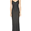 Alexander Wang Long Slip Dress in Black - Lyst