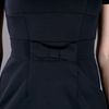 Burberry VNeck Dress in Black - Lyst