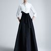 Carolina Herrera Taffeta Gown in Black (ivory black) - Lyst