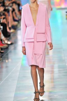 Christopher Kane Pink Asymmetric Pencil Skirt - Lyst