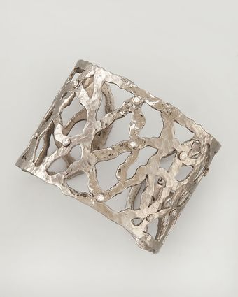 Dominique Cohen Noir Open Weave Cuff - Lyst