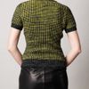 Erdem Judith Waffleknit Sweater in Yellow (navy) - Lyst
