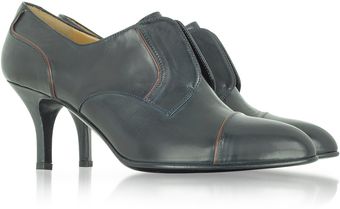Fratelli Rossetti Marais Blue Leather Derby Pump - Lyst