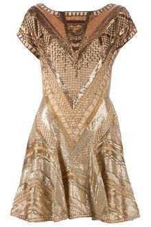 Matthew Williamson Embellished Dress - Lyst