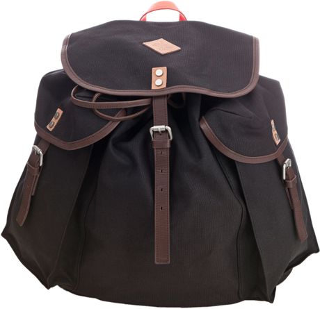 Paul Smith Backpack with Neon Handle in Black for Men - Lyst