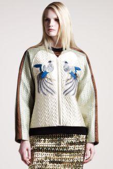 Proenza Schouler Birdembroidered Sweatshirt - Lyst