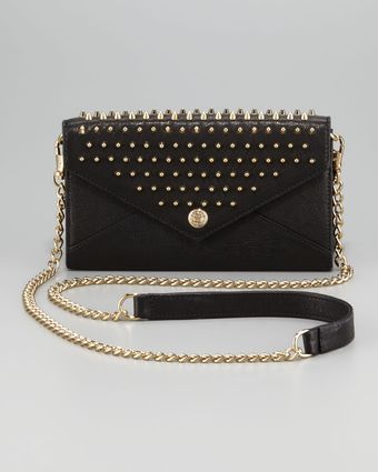 Rebecca Minkoff Studded Walletonchain - Lyst